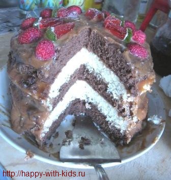 рецепт торта на детский день рождения