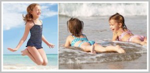 детская одежда для пляжа