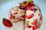 Низкокалорийный ягодно-фруктовый торт
