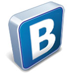 Объемный логотип ВКонтакте