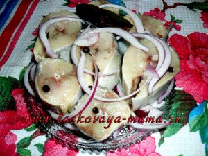 Слабосоленая скумбрия 