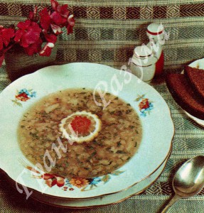 Суп картофельный с налимом (первое блюдо)