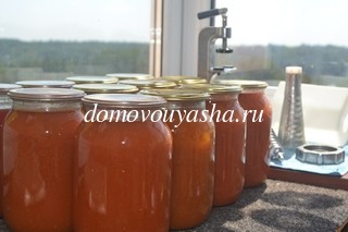 домашний томатный сок на зиму