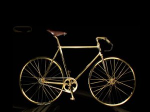 велосипед из золота